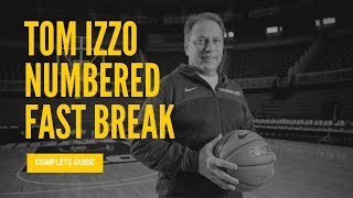 Tom Izzo numbered fast break  transition offense complete guide