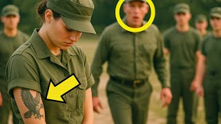 SHE WAS HUMILIATED ON THE FIRST DAY… BUT THE COLONEL SAW HER TATTOO… HE CHANGED HIS MIND