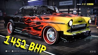 Need for Speed Heat - 1452 BHP Chevrolet Bel Air 1955 - Tuning & Customization Car HD