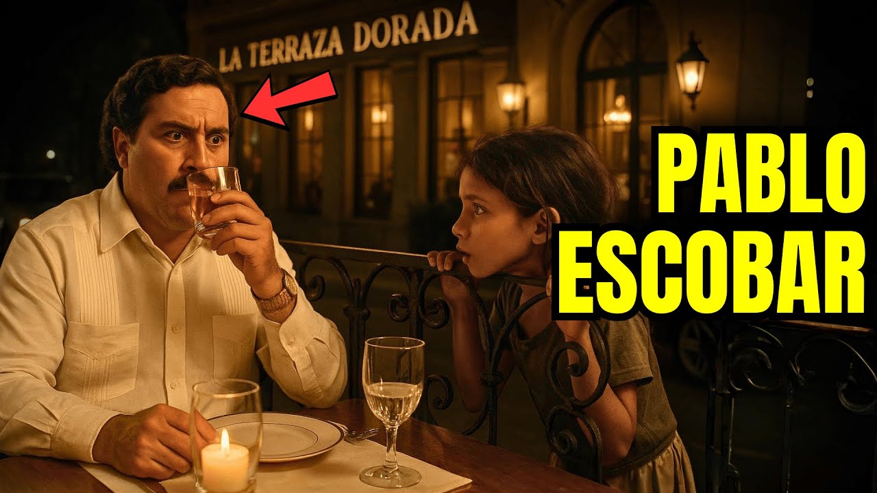 “Señor, Su Bebida Tiene VENENO” Alertó La Niña De La Calle. Pablo ESCOBAR Dijo: “Ahora Eres Mi Hija”