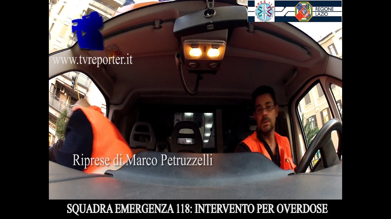 SQUADRA EMERGENZA 118: INTERVENTO PER OVERDOSE
