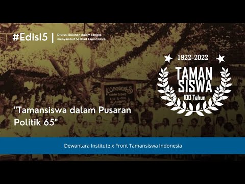 [Rekaman Diskusi] Tamansiswa Dalam Pusaran Politik 65