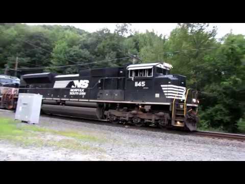 Pan Am Southern Train 22K at East Portal Hoosac Tunnel 8/24/19