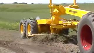 Pull Grader Levelling