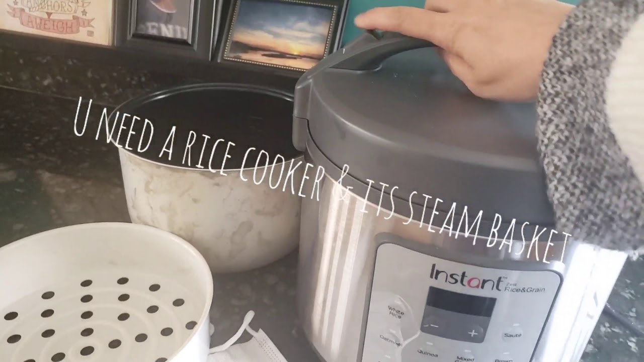 Use a rice cooker to disinfect your disposable mask (good for 35