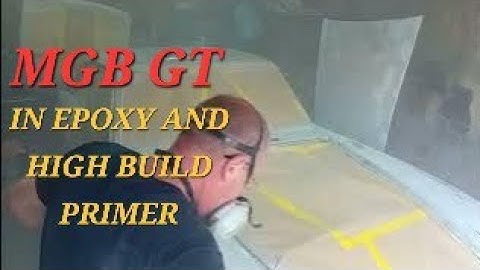 1970 mgb gt epoxy en high build primer