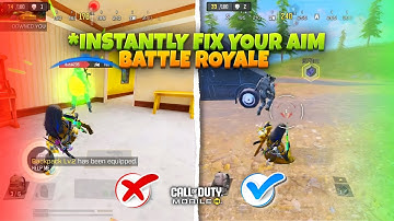 IMPROVE AIM in COD Mobile Battle Royale! 2025 | Tips & Tricks CODM BR |