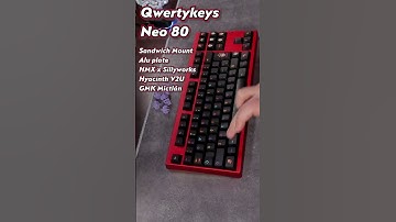 Neo 80 Sounds Amazing with HMX! #keyboard #typing #Neo80