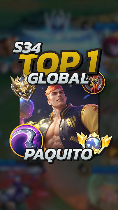 The Top 1 Paquito's S34 New Fighter Build! Mobile Legends #mobilelegends #mlbb #gaming