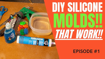 EASY & CHEAP DIY Silicone Molds / Silicone Mold / Dish Soap