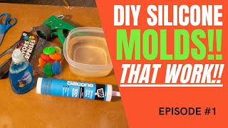 EASY & CHEAP DIY Silicone Molds / Silicone Mold / Dish Soap