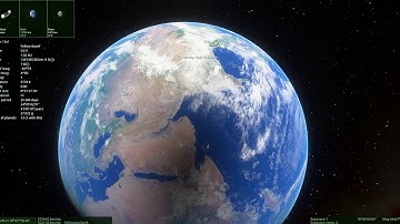 SpaceEngine 18.5 solar eclipse