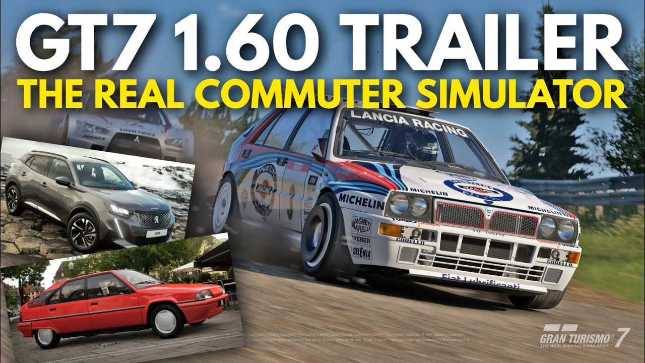 Gran Turismo 7: atualização 1.60 traz Lancia Integrale, SUVs franceses e IA bolada!