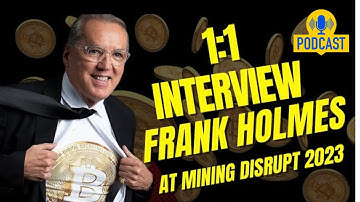 Frank Holmes Interview at Mining Disrupt 2023 Bitcoin Mining Conference in Miami