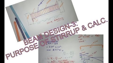 R.C.C. BEAM DESIGN [E-03 : SHEAR DESIGN & WEB REINFORCEMENT ]