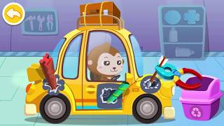 洗車ごっこ＆修理ごっこ | 車をあらおうね | 子供向け知育アプリ | 赤ちゃんが喜ぶアニメ | 動画 | BabyBus screenshot 3