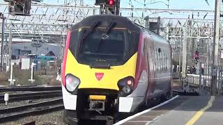 Trains @ Crewe- Silk Livery featured 221 101