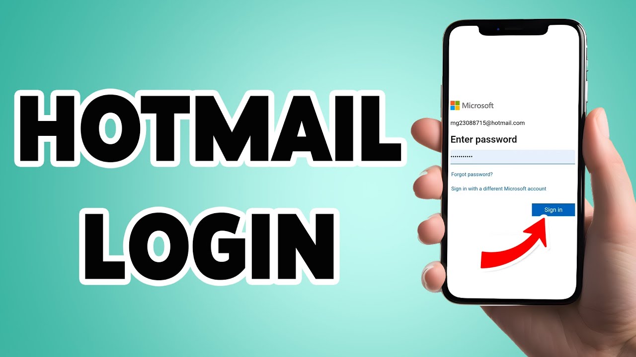 Hotmail Login 2025 | Hotmail App Account Sign In Guide | Microsoft Outlook Mobile App