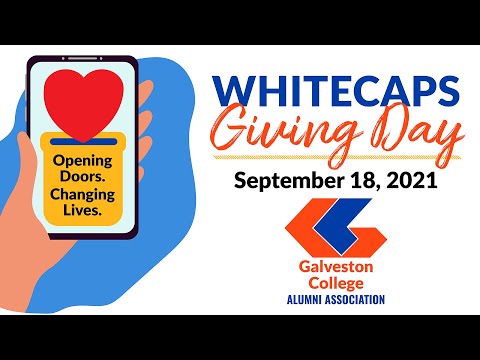 Challenge #1 on Whitecaps Giving Day #galvestoncollege #gcwhitecaps #makingwaves