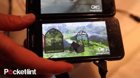 graphics demo on intel Moorestown powered mobile phone