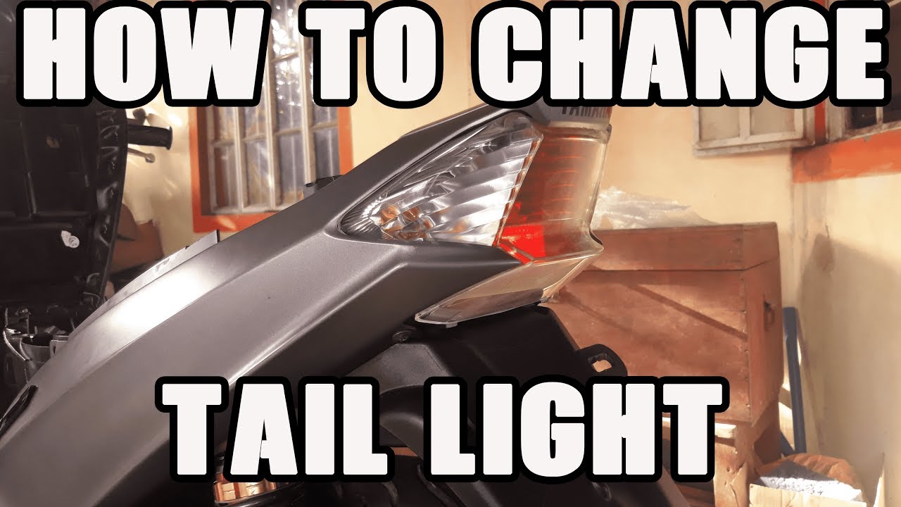 Mio sporty Tutorial Changing Tail light SHOUTOUT YouTube