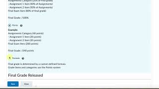 Create gradebook D2L