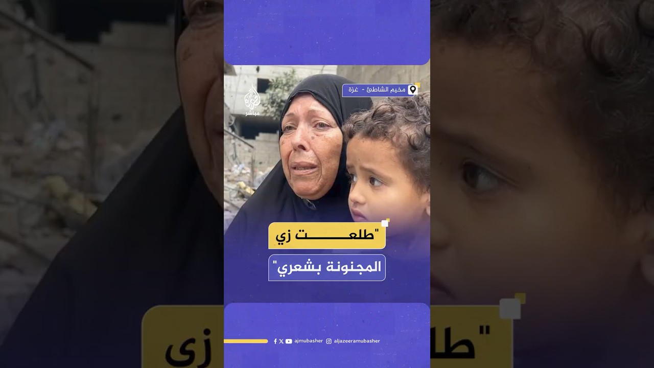 مسنة فلسطينية تنهار وهي تروي لحظة استـشـ ـهـاد 6 من أفراد عائلتها إثر قـصـ ـف إسرائيلي