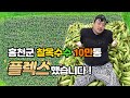 홍천 홍보대사로서 제대로 사고 쳤습니다.