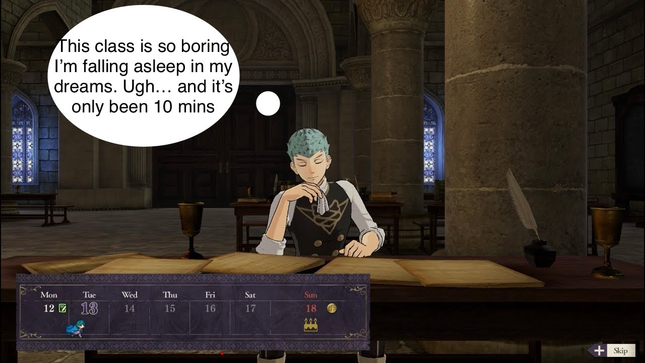 Chemistry class A+. Team Chemistry C- FE Three Houses/Schools Part 4