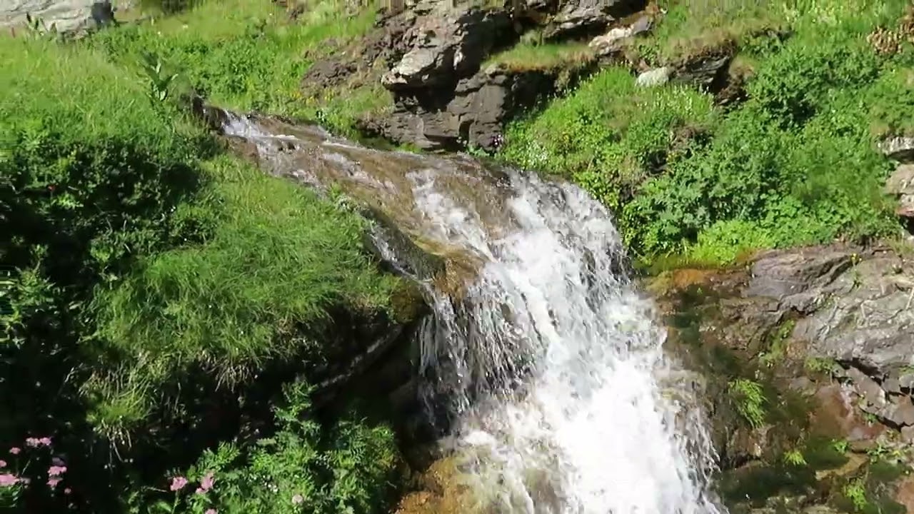 Cascades of Leshnička Reka, II part,Sharr Mountains National Park, MK.30 06 2024