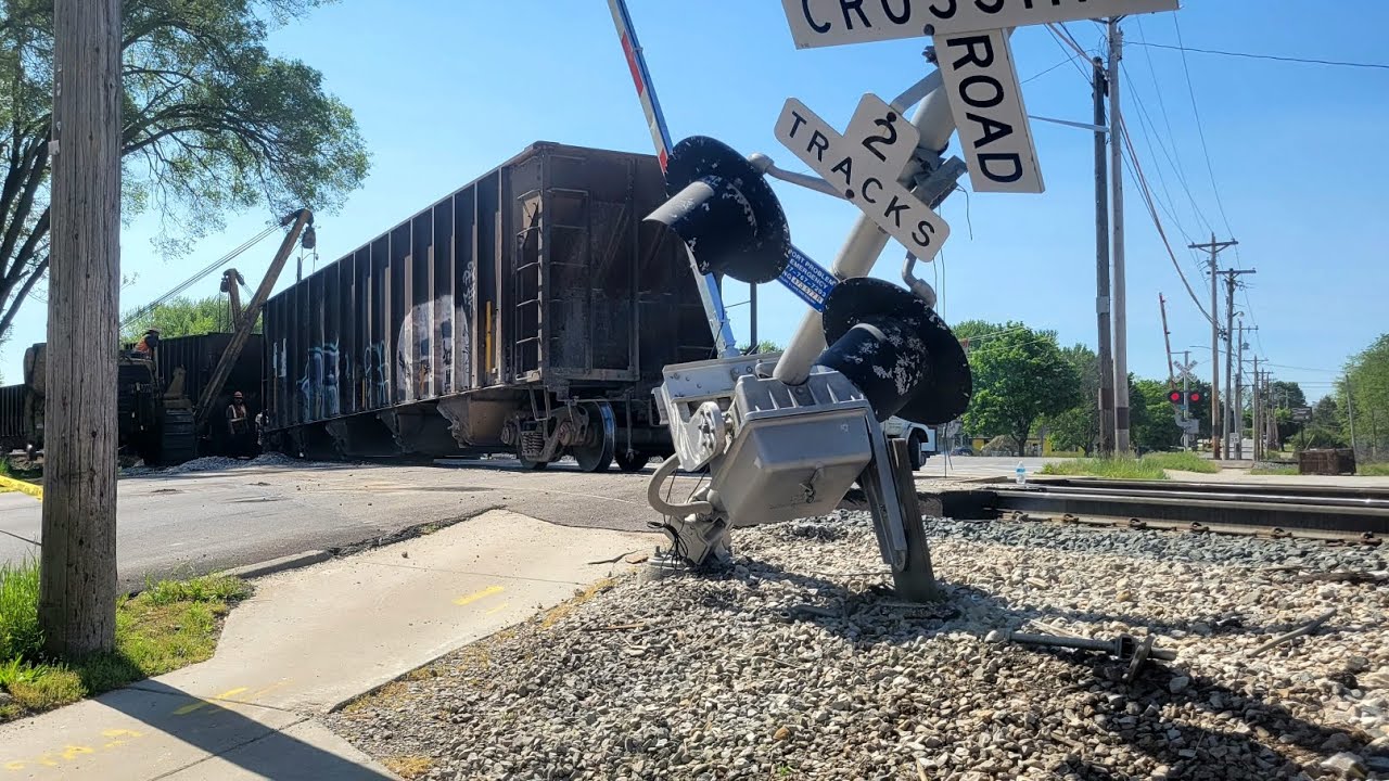 Wheeling and Lake Erie Derailment ~ Spencer ~