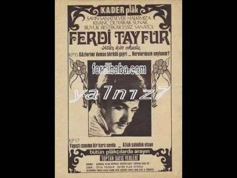 Ferdi Tayfur - Gözlerimi Duman Bürüdü Gayri - Kader Plak 15 (orijinal plak)