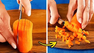 Master The Art Of Cutting And Peeling With These Brilliant Kitchen Hacks And Techniques! 🔪🥕