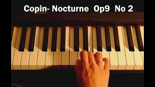 COPIN NOCTURNE OP 9 No 2 - NOTTURNO - Cover PIANISTA ANONIMO PISTOIESE - Reg. e video SANTI PANICHI