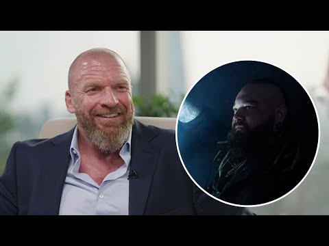 "one of the most crazy, creative people i've ever been around" triple h on the returning bray wyatt