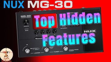 NUX MG 30: top hidden features (user presets, IR, double effects, DI signal for reamping, ...)