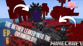 Evil castle progress #Netherportal #Minecraft #Dimondblocks