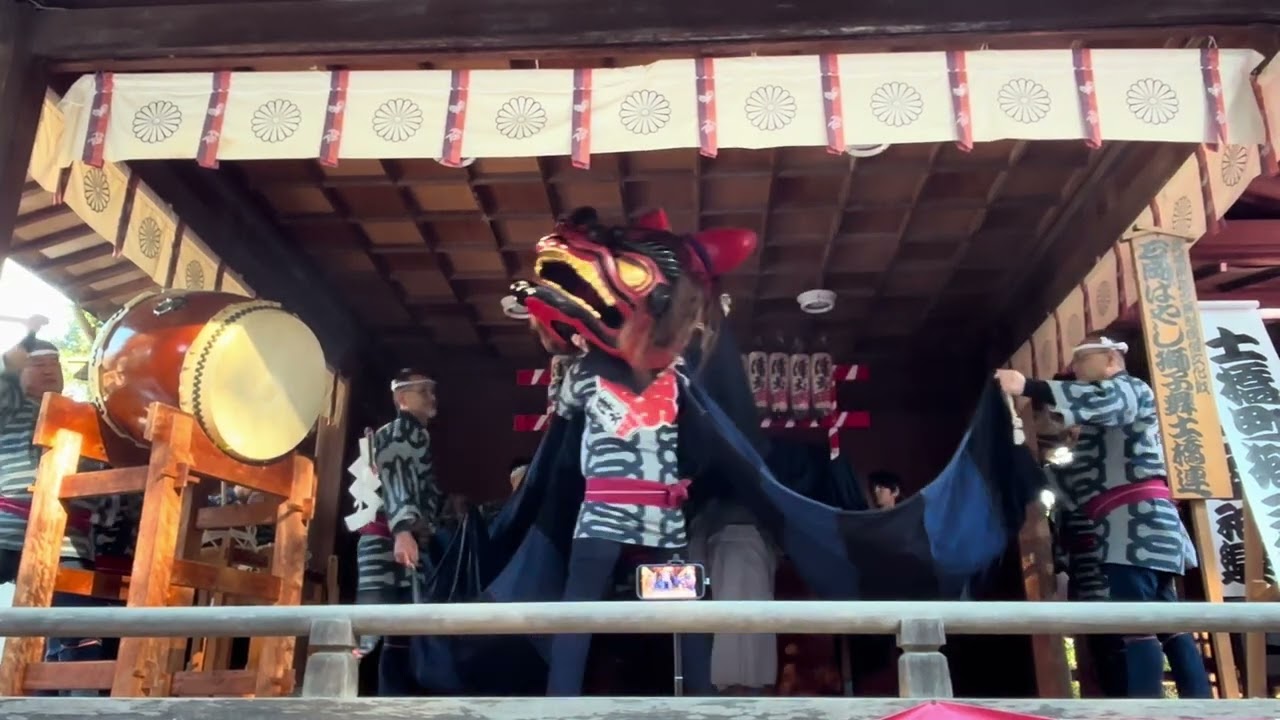 土橋町 昇殿の舞~乱舞