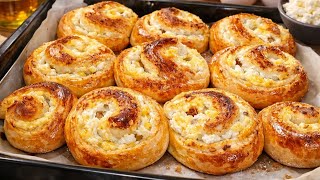 Мягкие булочки с творогом как пух! Нежное дрожжевое тесто + сочная начинка screenshot 5