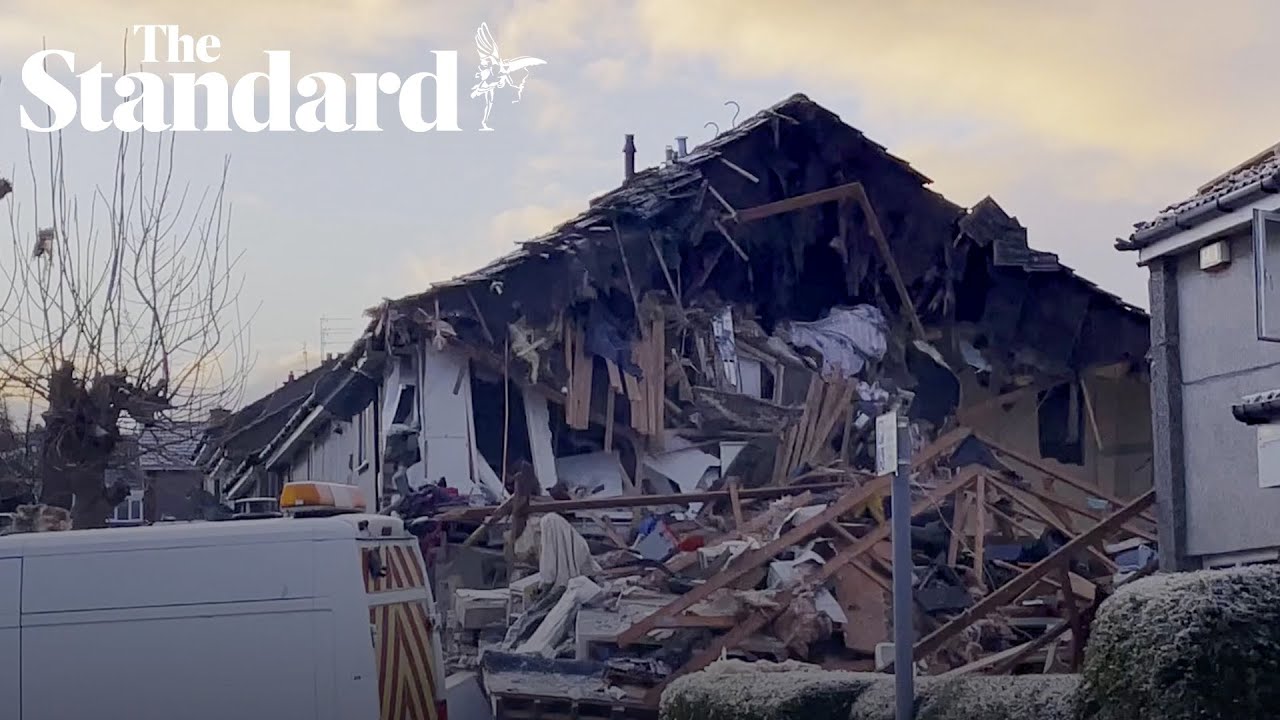 Man  84  dies and two taken to hospital after house explosion in Edinburgh