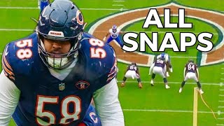 Darnell Wright EVERY SNAP Vs Panthers | Week 5 NFL Highlights