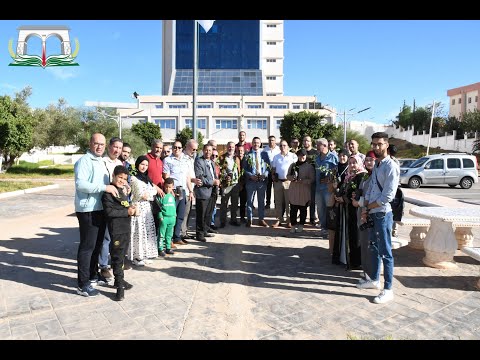 عملية غرس الأشجار في إطار الحملة الوطنية للتشجير 2025 2026 جامعة مصطفى اسطمبولي معسكر