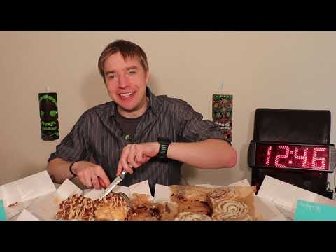 Cinnabon Cinnamon Rolls! 10,000+ Calories! hqdefault