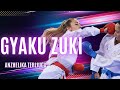 Gyaku zuki training with anzhelika terliuga karate 55