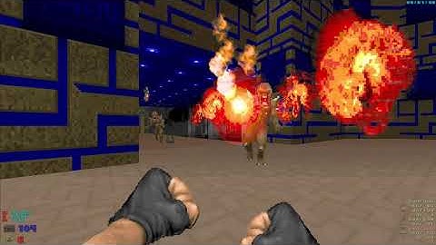 Brutal Doom realism: The Ultimate Doom episode II BR-max in 35:44 [segmented]