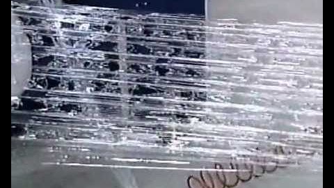 Macro-perforating rewinder "RMF" for stretch/pre-stretch film rolls