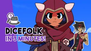 NEW Dice Based Monster Taming Roguelite Just Launched! | Dicefolk in 3 Minutes!