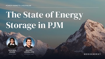 LIVESTREAM: The State of BESS in PJM | October 2025 |