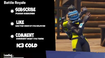 New Fortnite Intro Loading Screen