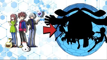 DIGIMON GHOST GAME! MAIN CHARACTERS AND INITIAL EVOLUTIONS!